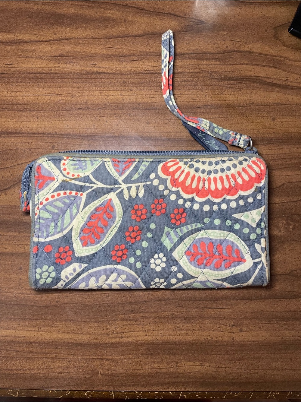 Vera Bradley Retired Nomadic Floral Wristlet